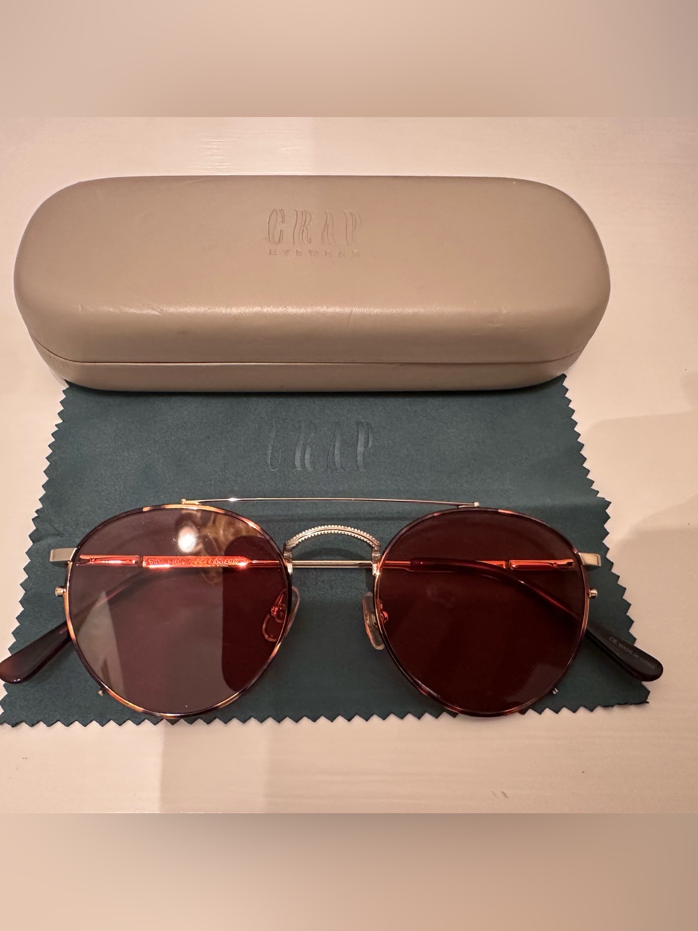 Crap Eyewear Round Sunglasses